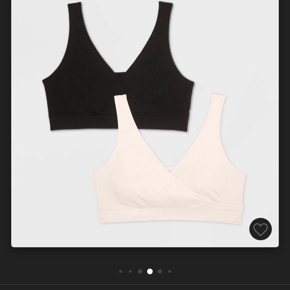 Auden Target seamless nursing bra (2 pack)